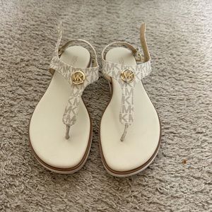 Michael Kors flat sandal.